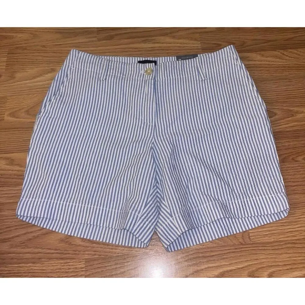 Talbots Petite Relaxed Chino Shorts Size 4 - Picture 1 of 11